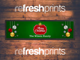 Merry Christmas Large Bar Runner - Bar - Mats.co.uk
