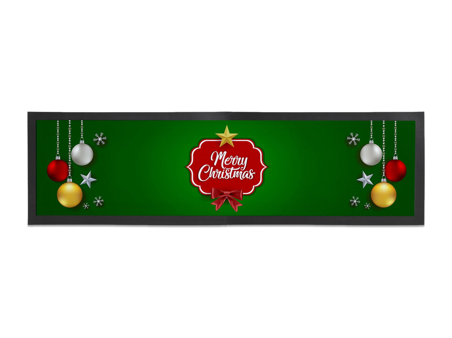 Merry Christmas Large Bar Runner - Bar - Mats.co.uk