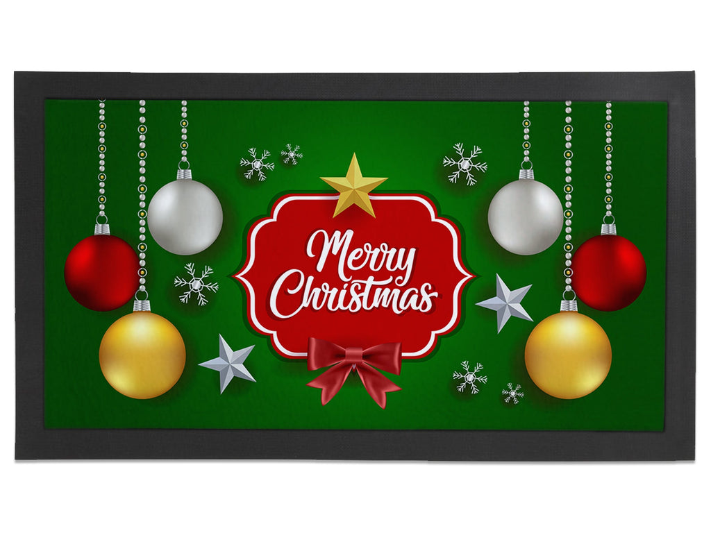 Merry Christmas Regular Bar Runner - Bar - Mats.co.uk