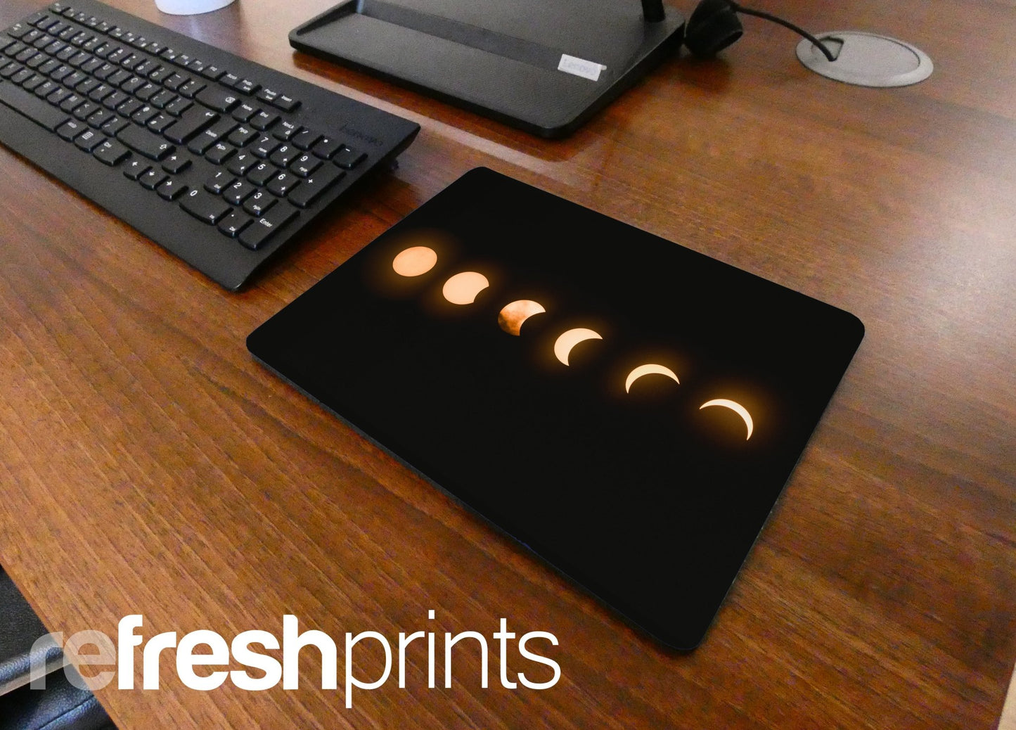 Moon Phases Regular Mouse Mat - Bar - Mats.co.uk