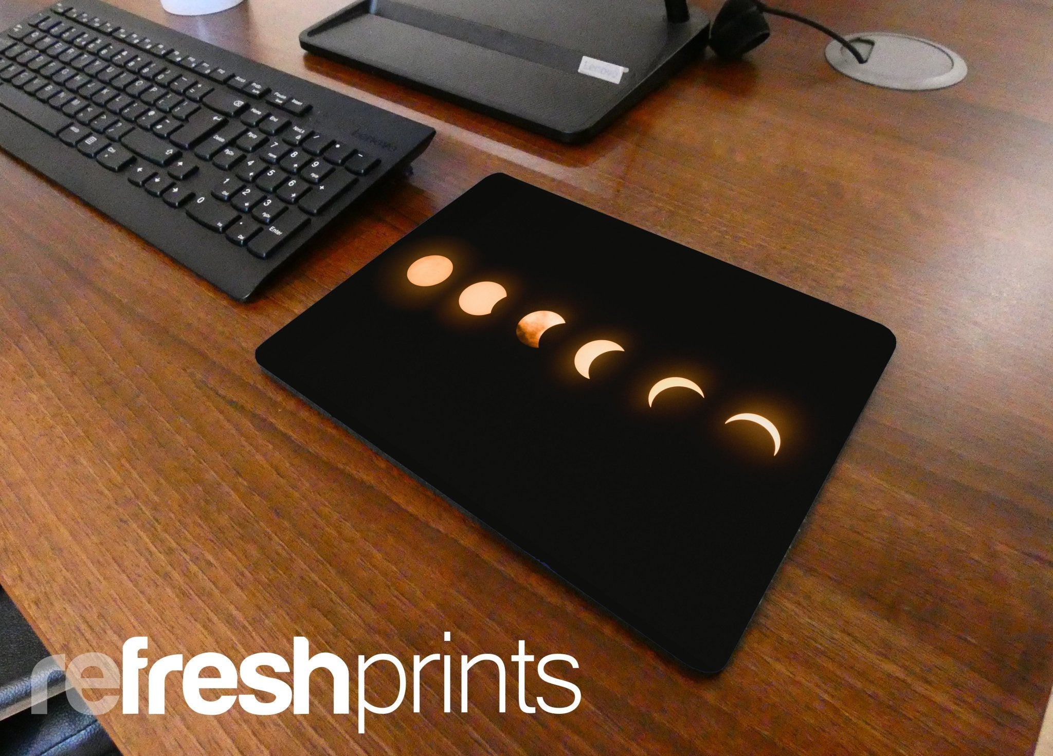 Moon Phases Regular Mouse Mat - Bar - Mats.co.uk