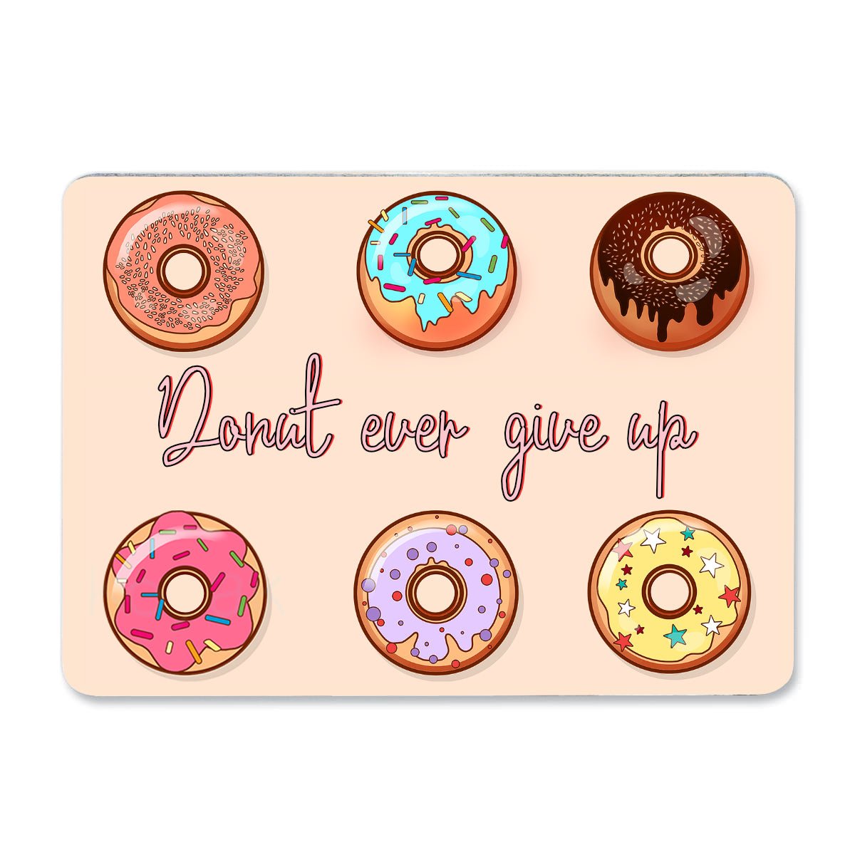 Motivational Donut Regular Mouse Mat - Bar - Mats.co.uk