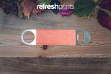 Name Initials Leather Bottle Opener - Bar - Mats.co.uk
