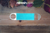 Name Initials Leather Bottle Opener - Bar - Mats.co.uk