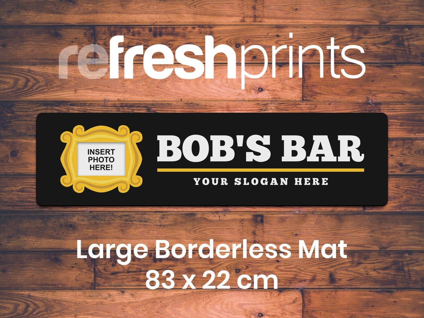 Photo Frame Premium Bar Runner - Bar - Mats.co.uk