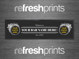 Photo Vines Large Bar Runner - Bar - Mats.co.uk