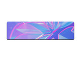 Pink and Blue Glass Flower - Desk Mat - 3 SIZES - Bar - Mats.co.uk
