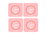 Pink Cocktail Coaster - Bar - Mats.co.uk