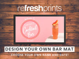Pink Cocktail Regular Bar Runner - Bar - Mats.co.uk