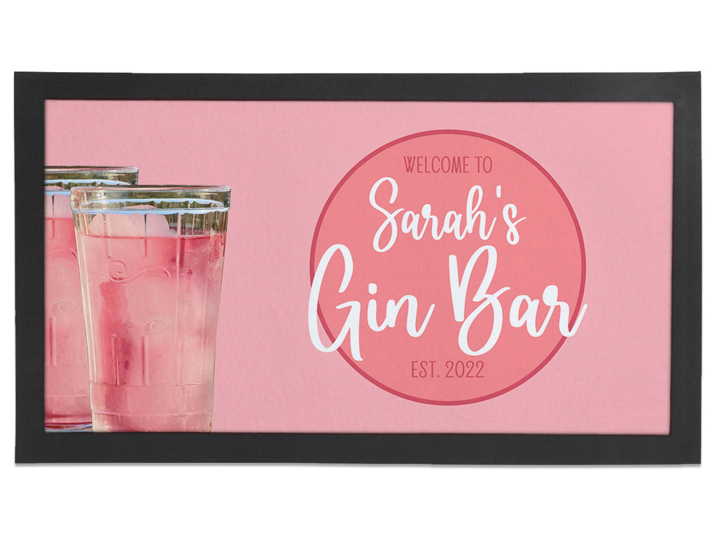 Pink Drink Regular Bar Runner - Bar - Mats.co.uk