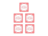 Pink Gin Coaster - Bar - Mats.co.uk