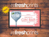 Pink Gin Regular Bar Runner - Bar - Mats.co.uk