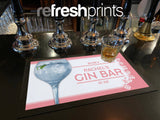 Pink Gin Regular Bar Runner - Bar - Mats.co.uk