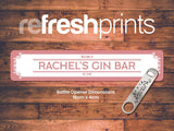 Pink Gin Slim Bar Runner - Bar - Mats.co.uk