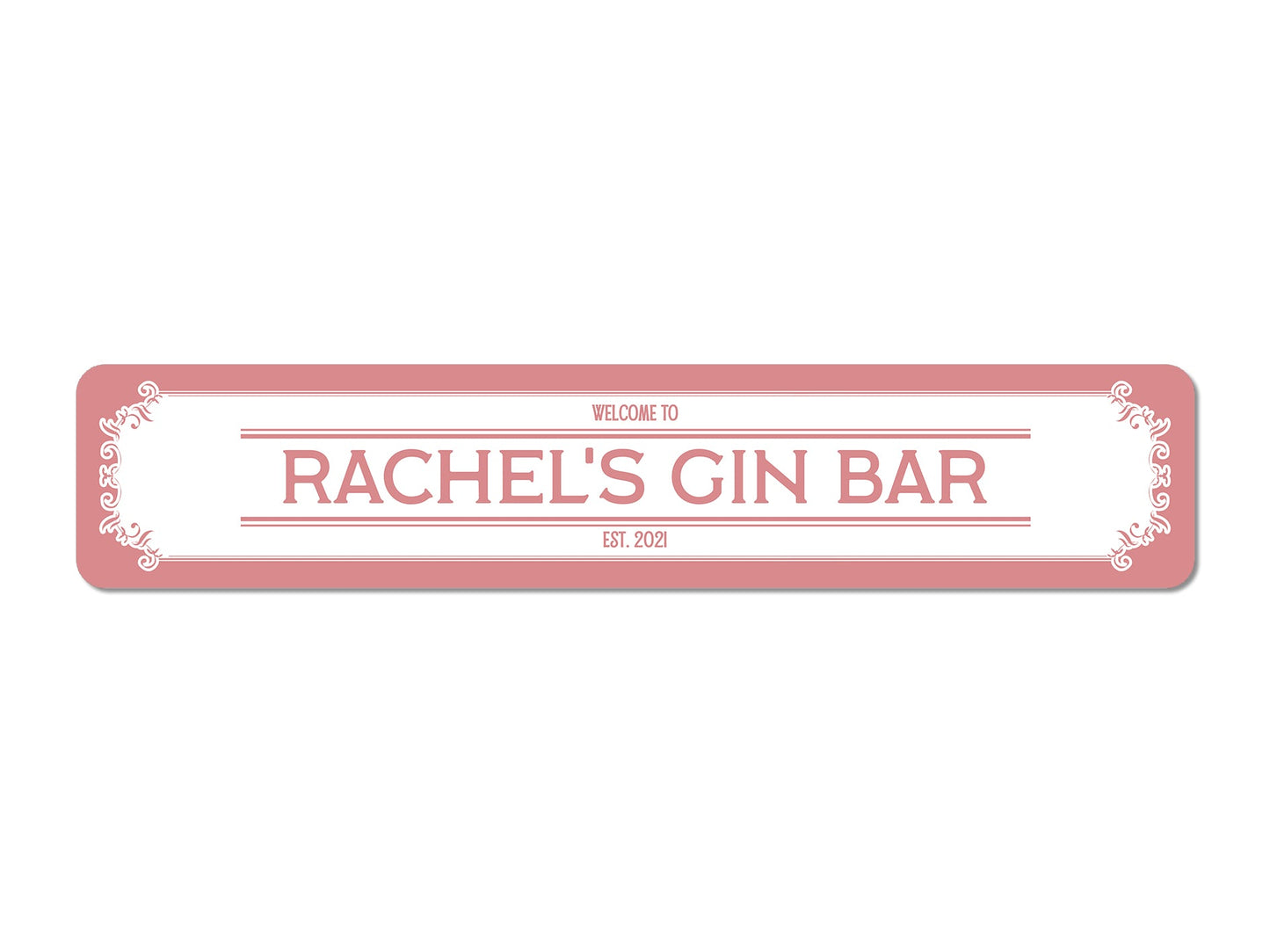 Pink Gin Slim Bar Runner - Bar - Mats.co.uk
