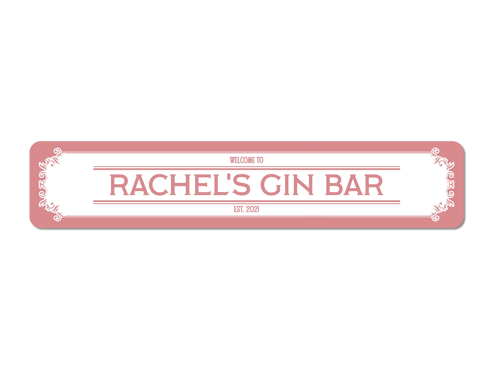 Pink Gin Slim Bar Runner - Bar - Mats.co.uk