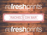 Pink Gin Slim Bar Runner - Bar - Mats.co.uk