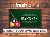 Pool Ball Regular Bar Runner - Bar - Mats.co.uk