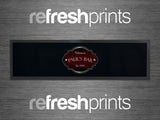 Red Plaque Large Bar Runner - Bar - Mats.co.uk