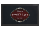 Red Plaque Regular Bar Runner - Bar - Mats.co.uk