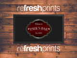 Red Plaque Regular Bar Runner - Bar - Mats.co.uk