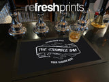 Ribbon & Swirls Regular Bar Runner - Bar - Mats.co.uk