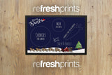 Santa Milk & Cookies Floor Mat - Bar - Mats.co.uk