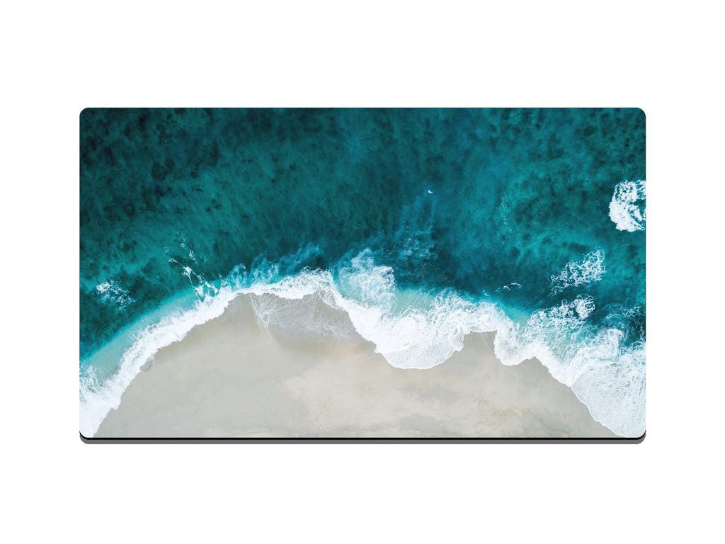 Sea And Sand From Above Gaming Mat - Desk Mat - 3 SIZES - Bar - Mats.co.uk