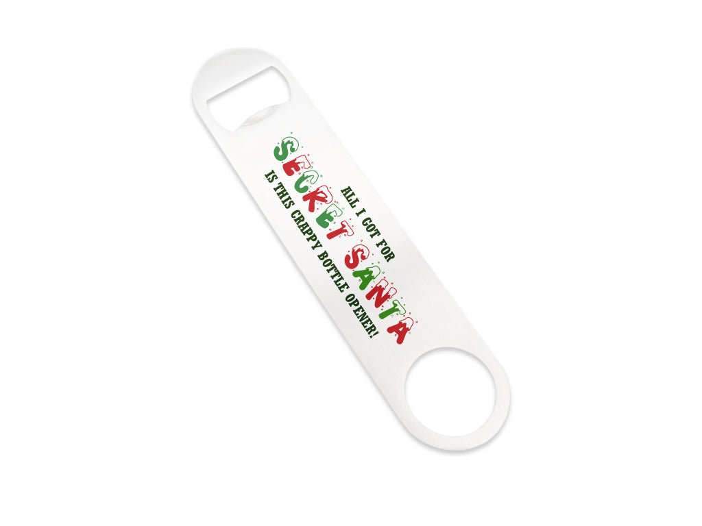 Secret Santa Bottle Opener - Bar - Mats.co.uk