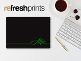 Signature Name Regular Mouse Mat - Bar - Mats.co.uk