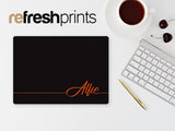 Signature Name Regular Mouse Mat - Bar - Mats.co.uk