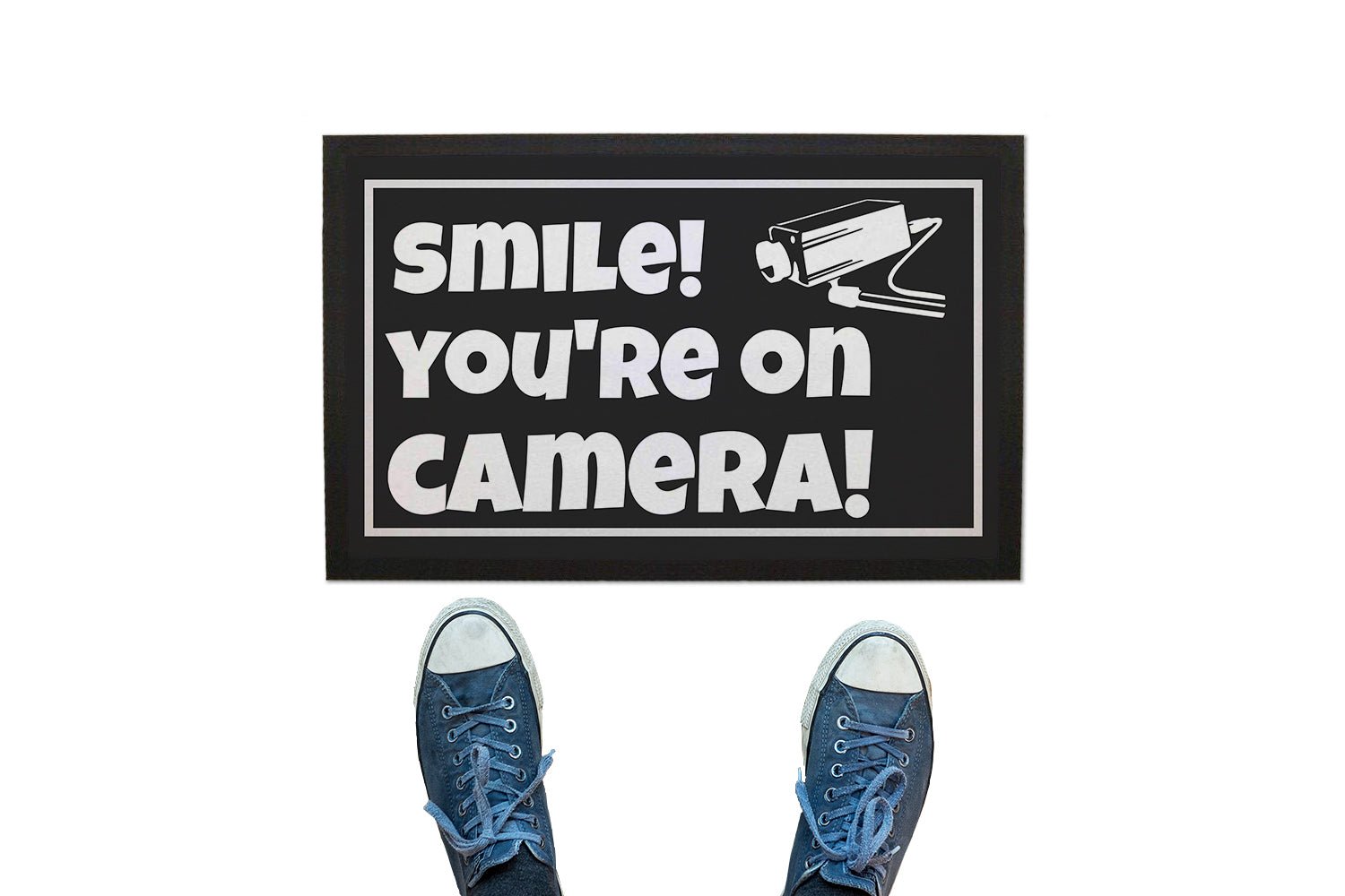 Smile! You're On Camera Floor Mat - Bar - Mats.co.uk