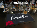 Solo Red Rose Regular Bar Runner - Bar - Mats.co.uk