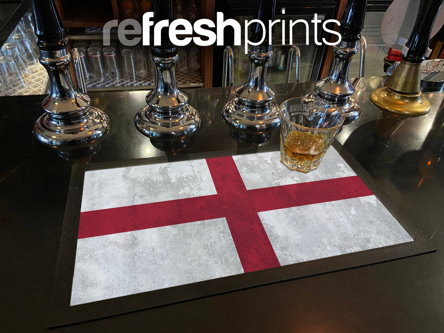 St. George (England) Regular Bar Runner - Bar - Mats.co.uk