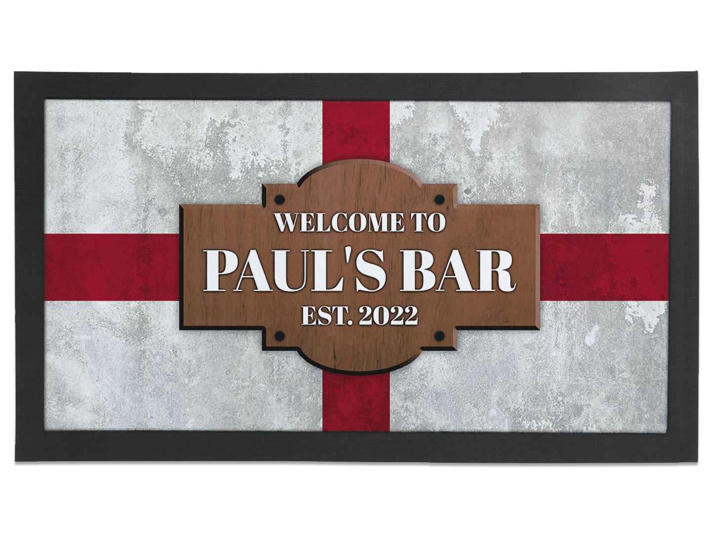 St. George (England) Regular Bar Runner - Bar - Mats.co.uk