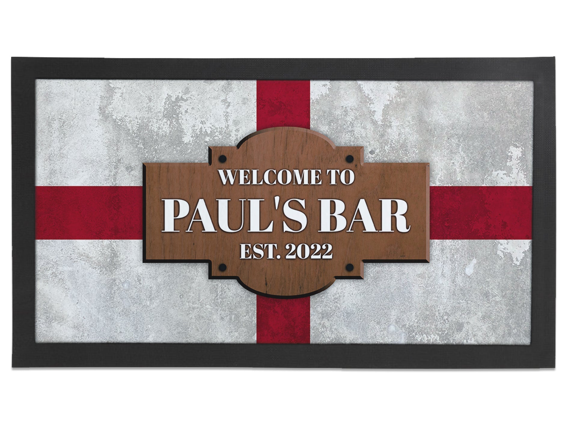St. George (England) Regular Bar Runner - Bar - Mats.co.uk