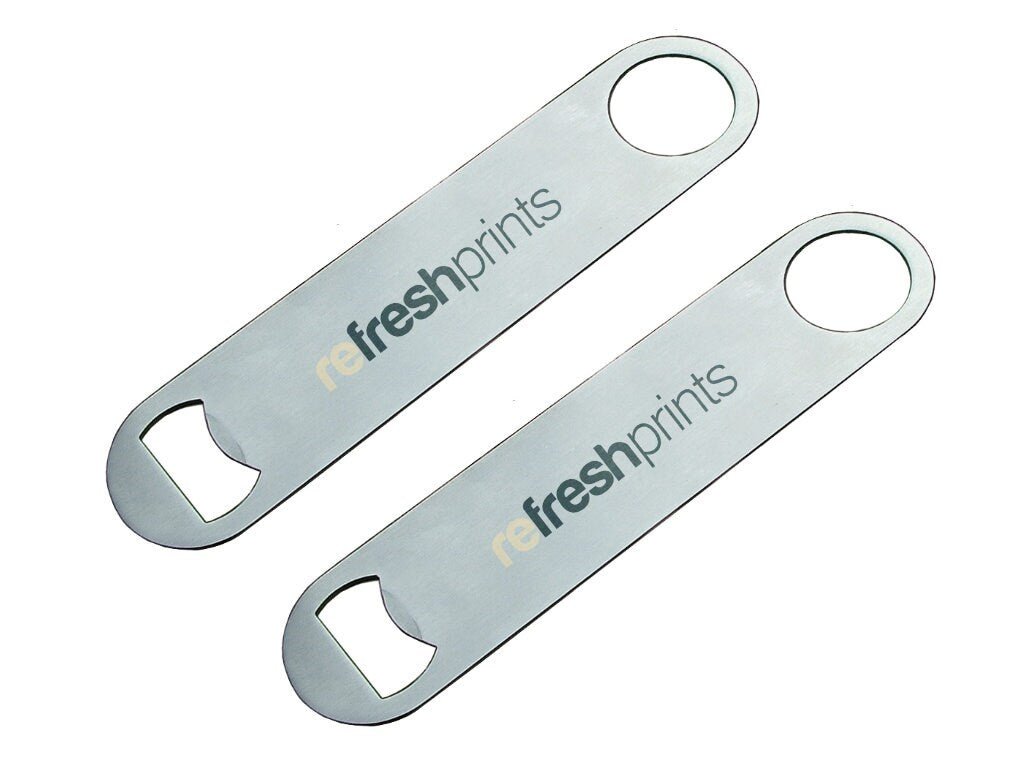 Stainless Steel Bottle Opener - Bar - Mats.co.uk