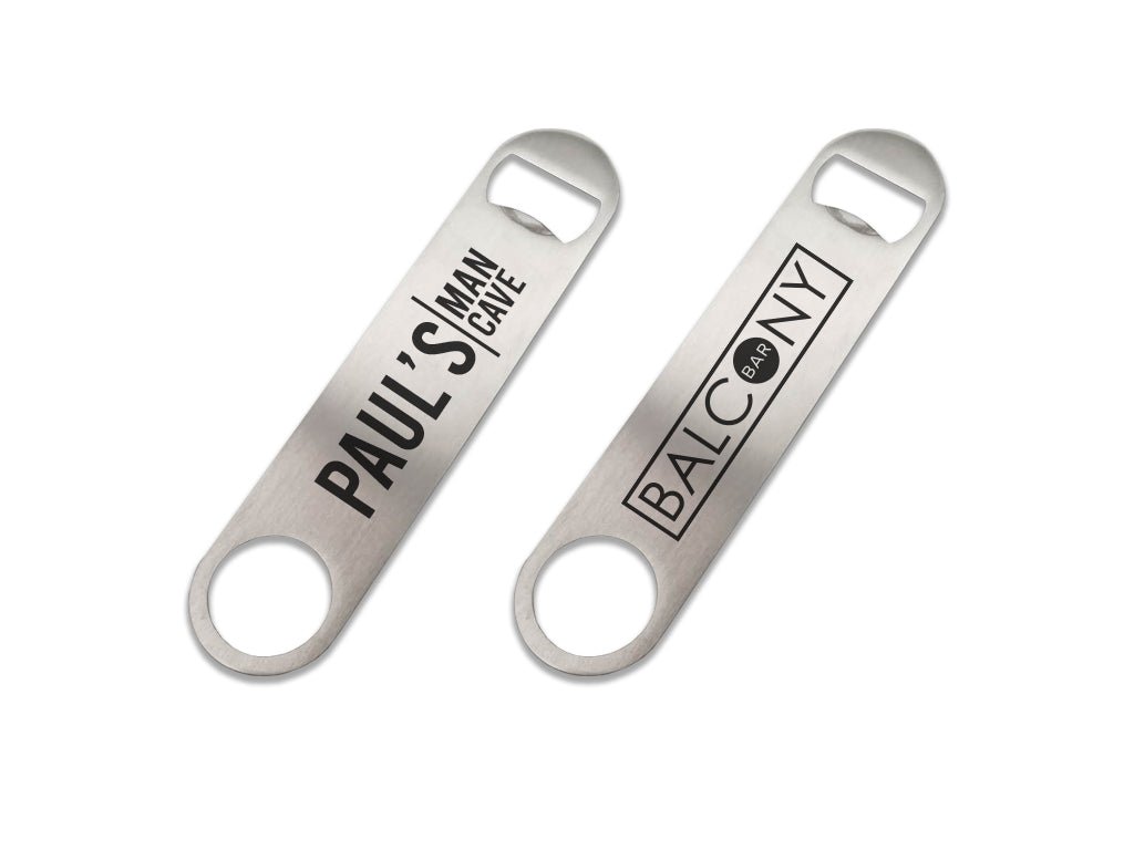 Stainless Steel Bottle Opener - Bar - Mats.co.uk