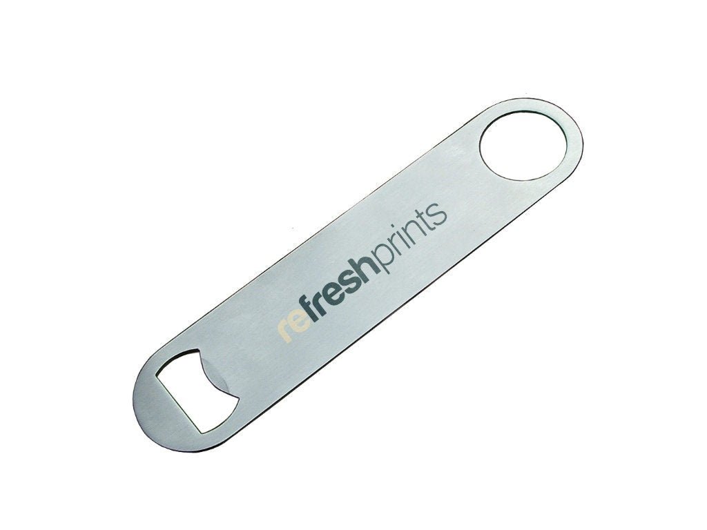 Stainless Steel Bottle Opener - Bar - Mats.co.uk