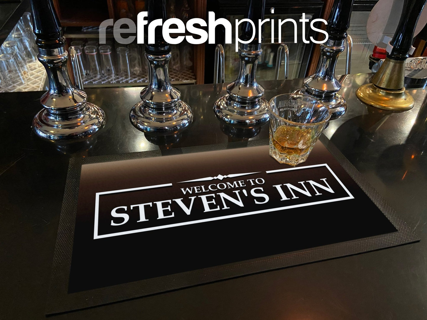 Stout Beer Regular Bar Runner - Bar - Mats.co.uk
