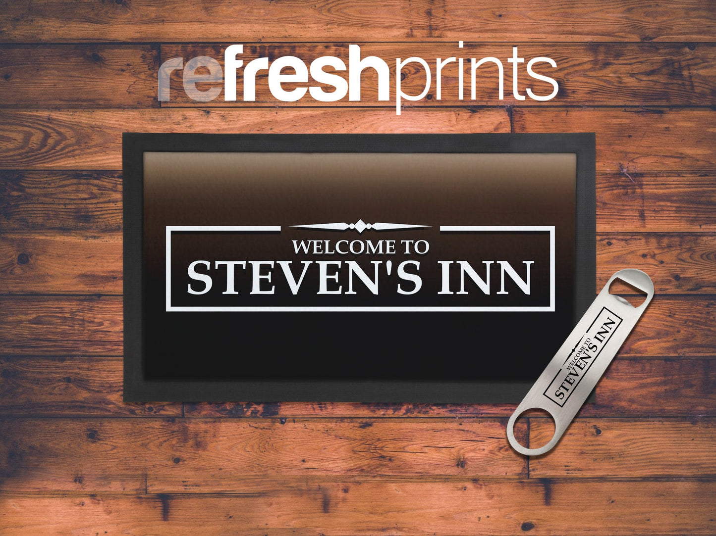 Stout Beer Regular Bar Runner - Bar - Mats.co.uk