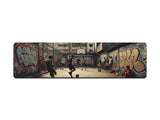 Street Football in Urban Arena Gaming Mat - Desk Mat - 3 SIZES - Bar - Mats.co.uk