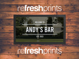 Tennis Net Regular Bar Runner - Bar - Mats.co.uk