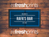 Tennis Overhead Regular Bar Runner - Bar - Mats.co.uk
