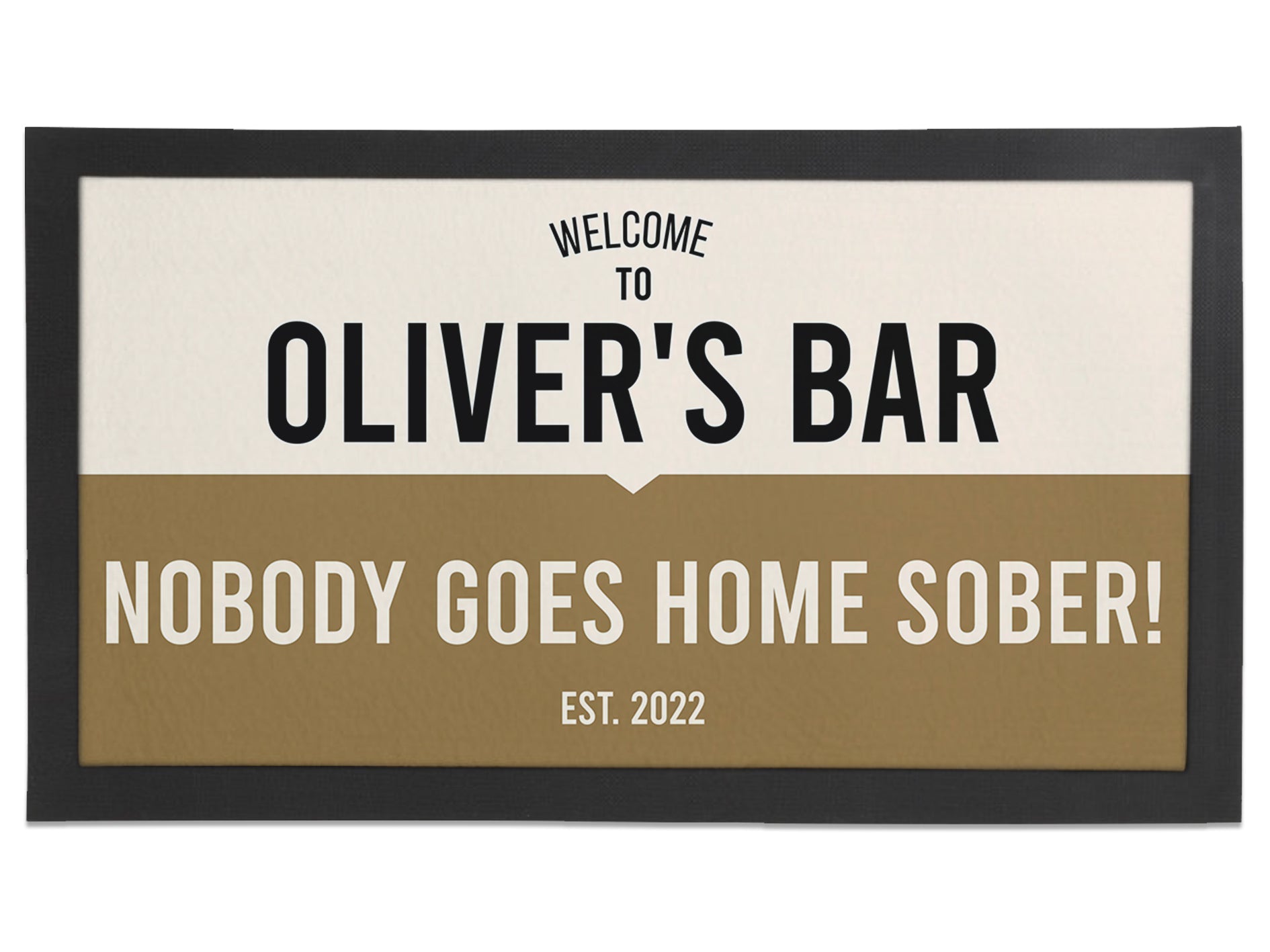 Two Tone Regular Bar Runner - Bar - Mats.co.uk