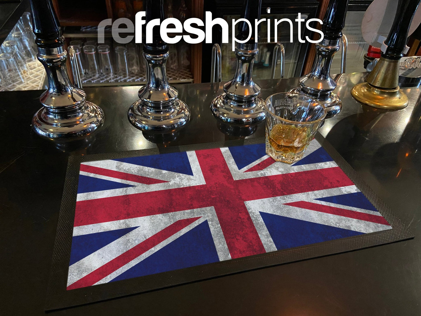 Union Jack (UK) Regular Bar Runner - Bar - Mats.co.uk