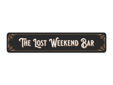 Vintage Name Slim Bar Runner - Bar - Mats.co.uk