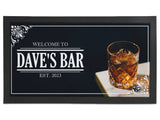 Vintage Whiskey Glass Regular Bar Runner - Bar - Mats.co.uk