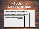 Wedding Border Floor Mat - Bar - Mats.co.uk