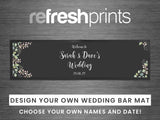 Wedding Border Large Bar Runner - Bar - Mats.co.uk